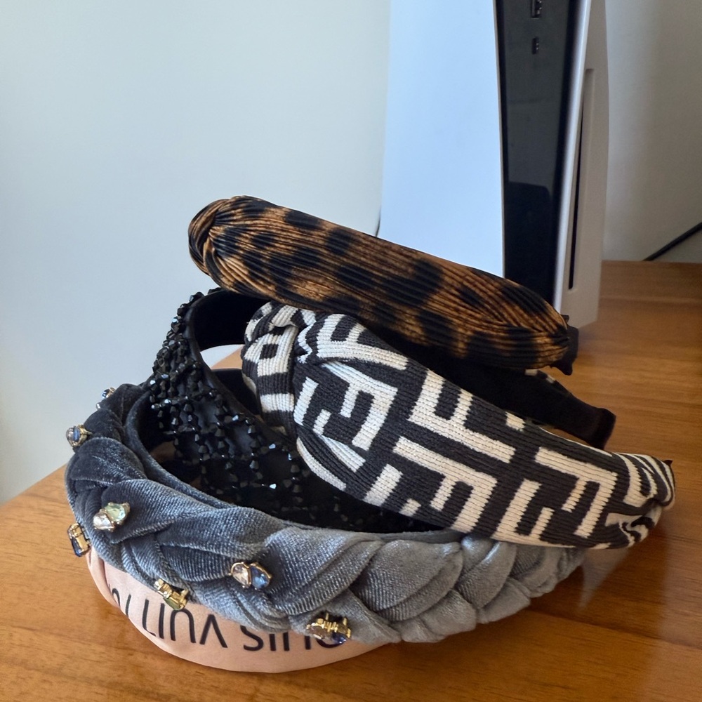 Stylish Headband Set with Patterns and Textures